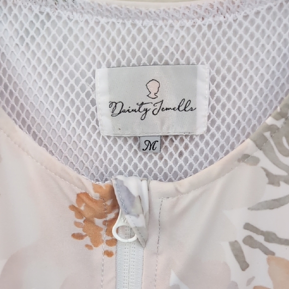 Dainty Jewells Swimdress in Cream, Blush and Green - Picture 8 of 10